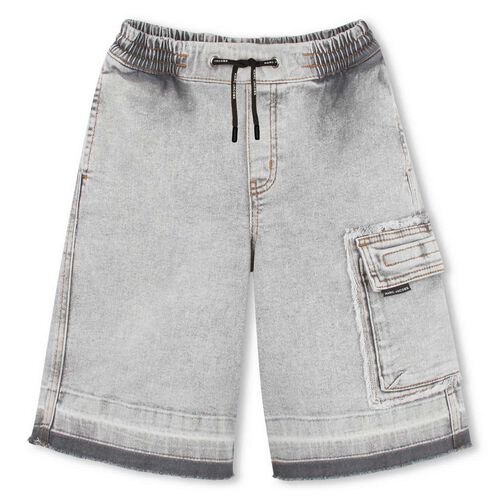 MARC JACOBS Denim Mid-Length Bermuda Shorts 3-10Y